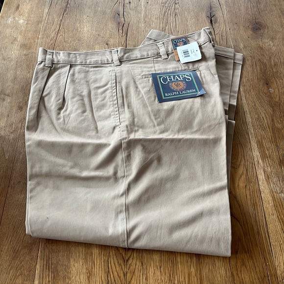 Chaps Pants Chaps Ralph Lauren Mens Chino Pants 36x3 Beige Khaki